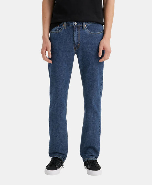 Levis 514 men jeans straight fit zipper stretch cool dark blue