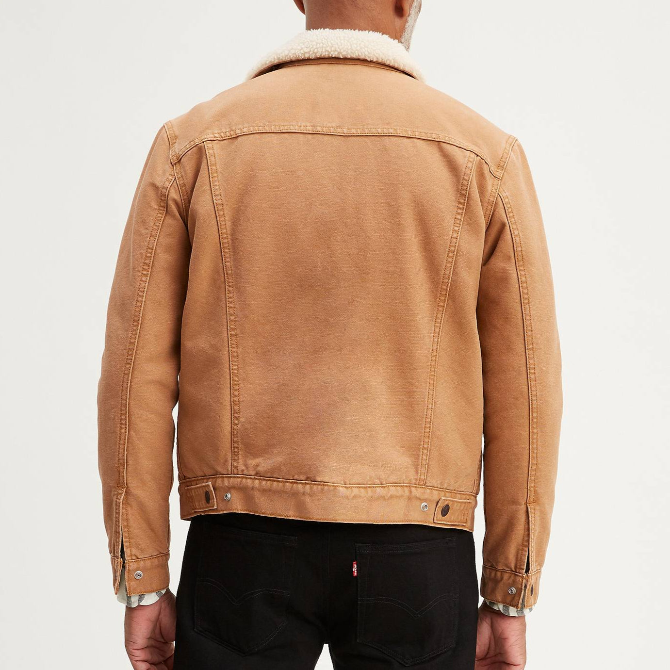 Levi's® Canvas Sherpa Trucker Jacket 16365-0106