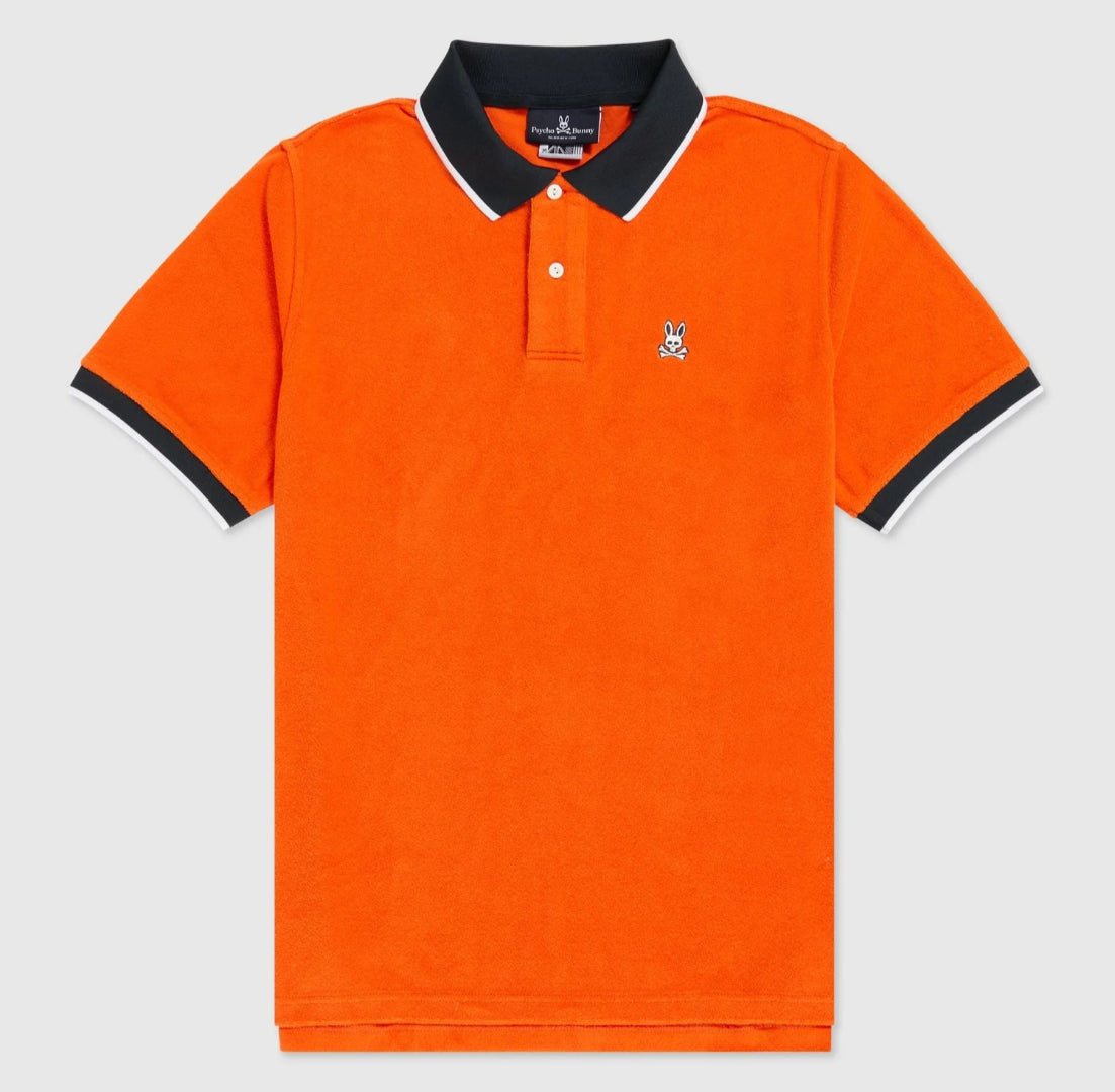 Psycho Bunny Men's Greyson Terry Polo B6K305S1CO - 803