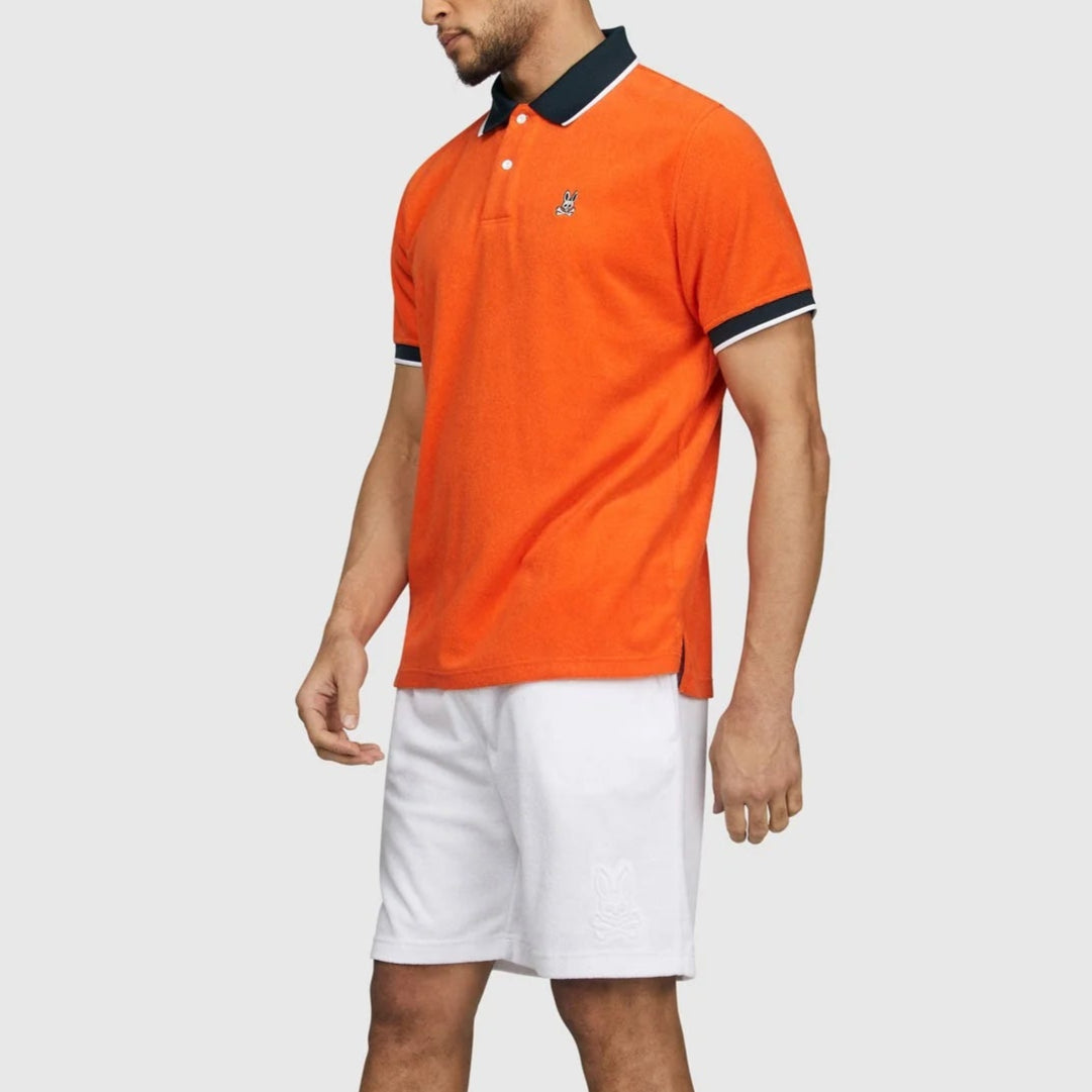 Psycho Bunny Men's Greyson Terry Polo B6K305S1CO - 803