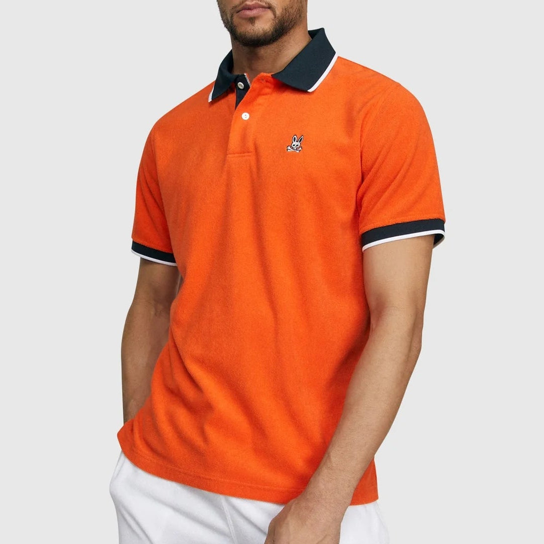 Psycho Bunny Men's Greyson Terry Polo B6K305S1CO - 803