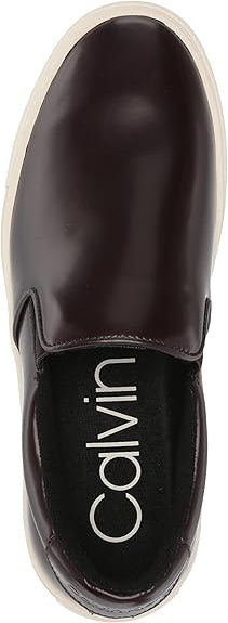 Calvin Klein Jeans Men’s ANSLY2 Slip-On Sneakers Brown K-ANSLY2-DRE01