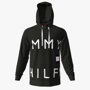 Tommy Hilfiger loungewear pullover hoodie 09T4033-001 black