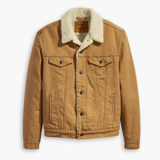 Levi's® Canvas Sherpa Trucker Jacket 16365-0106