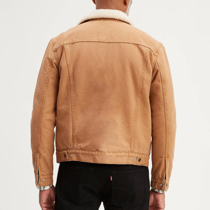 Levi's® Canvas Sherpa Trucker Jacket 16365-0106