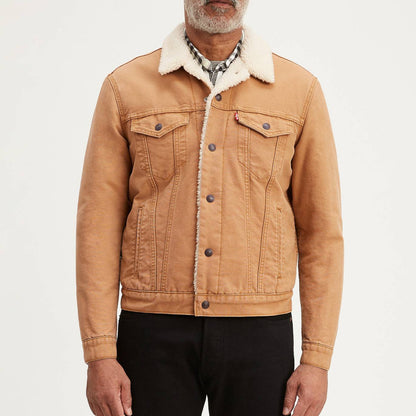 Levi's® Canvas Sherpa Trucker Jacket 16365-0106