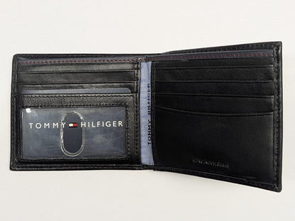 Tommy Hilfiger Men’s Black Bifold Wallet 31TL13X008-001