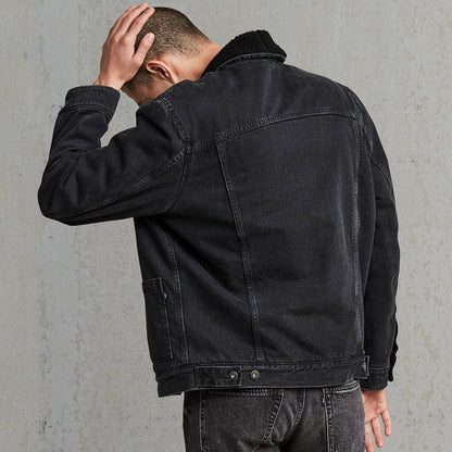 Levis® Made & Crafted™ Shawl Collar Trucker - Black 34463-0001