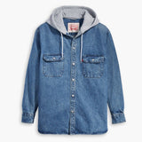 Levi's® Hooded Jackson Overshirt - Blue 77385-0000