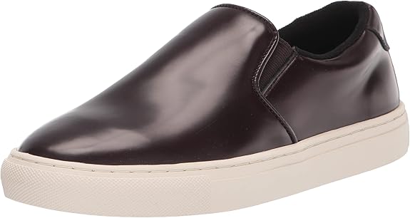 Calvin Klein Jeans Men’s ANSLY2 Slip-On Sneakers Brown K-ANSLY2-DRE01