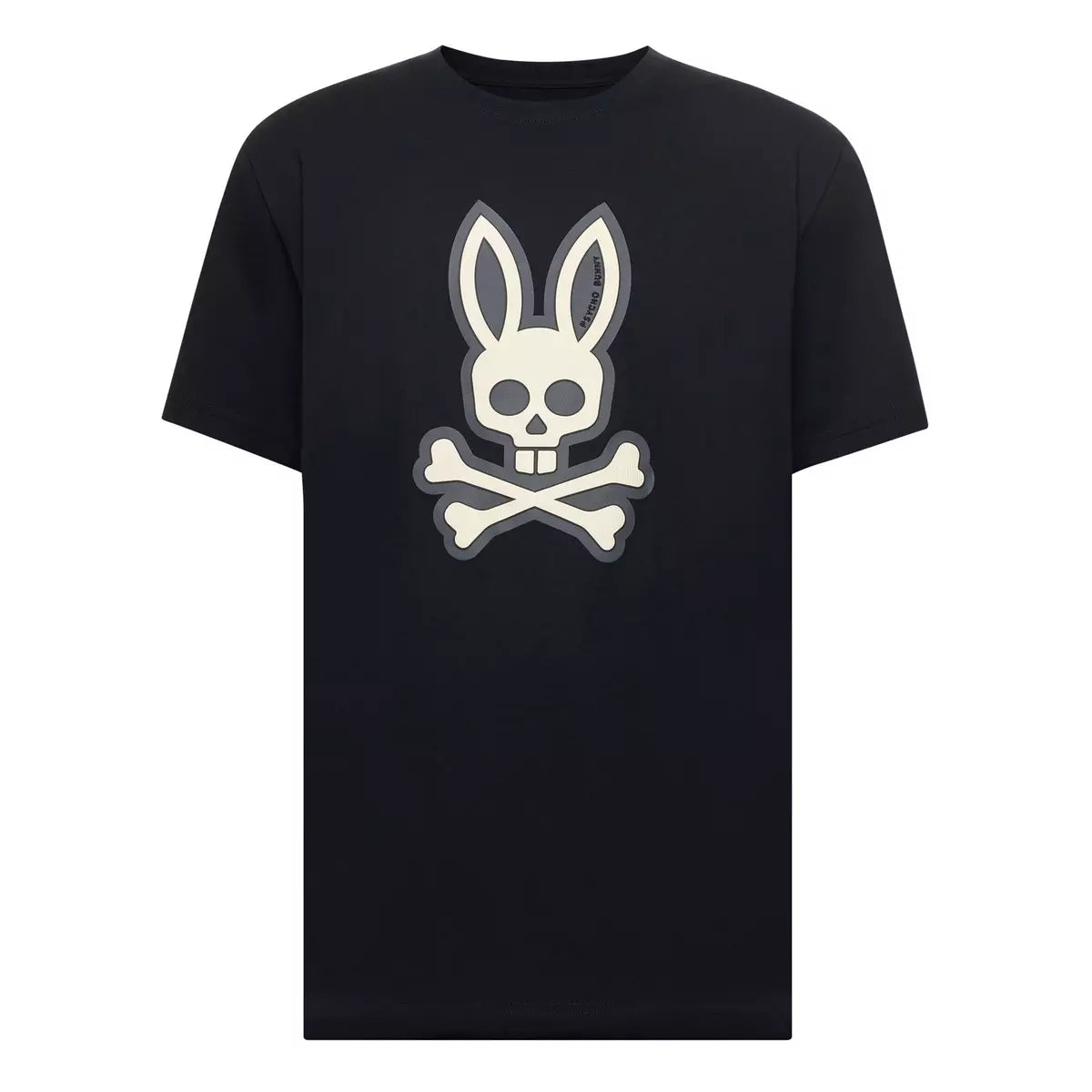 Psycho Bunny Men's Ryder Graphic Tee Black Bunny Skull Logo T-Shirt NWT XXL