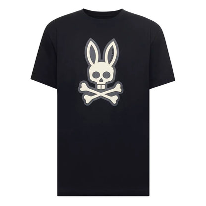 Psycho Bunny Men's Ryder Graphic Tee Black Bunny Skull Logo T-Shirt NWT XXL