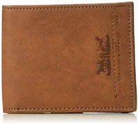 Levi's Wallet RFID Identity Theft Protection Coated Leather Trifold 31LV240013 - Black