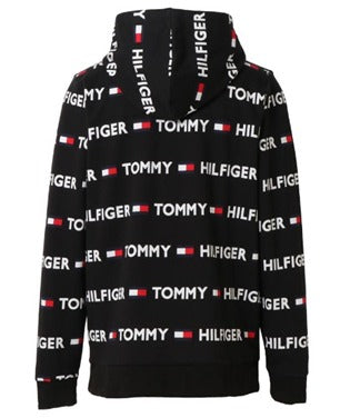 Tommy Hilfiger Pullover Hoodie 09T4165-001 BLACK