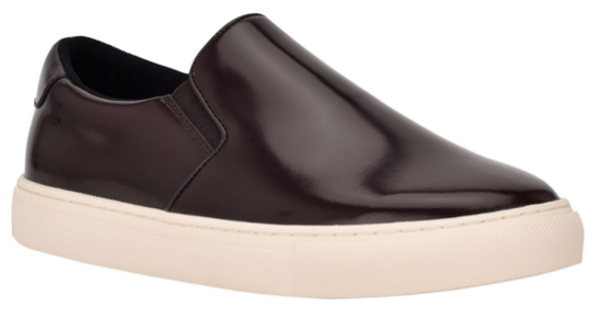 Calvin Klein Jeans Men’s ANSLY2 Slip-On Sneakers Brown K-ANSLY2-DRE01