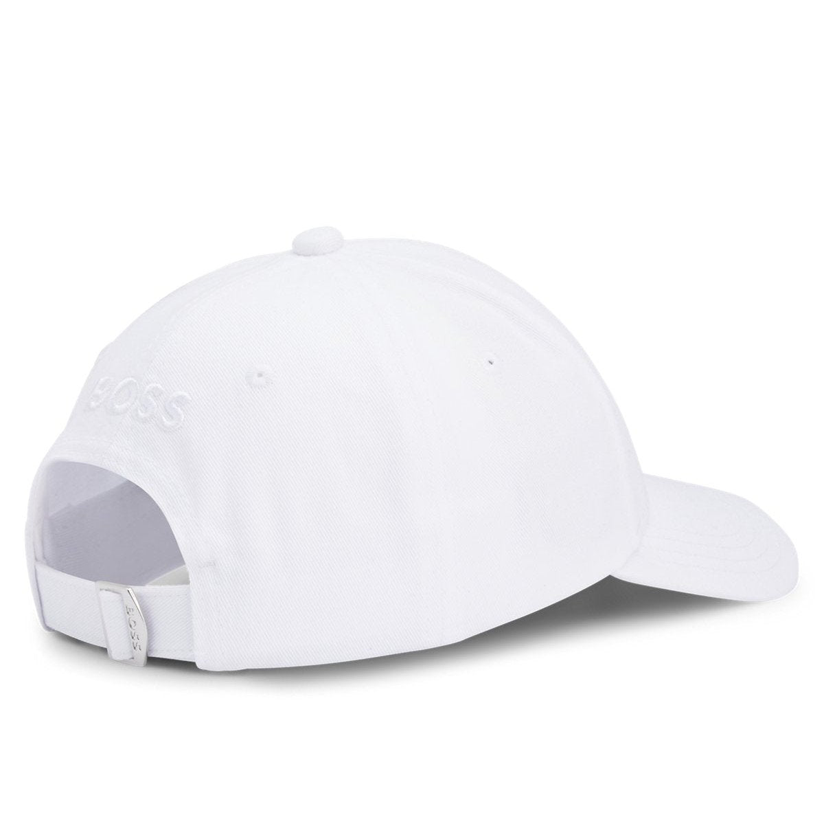 Hugo Boss Cotton-twill cap White with Zed-FLAG