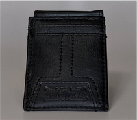 Levi's Wallet RFID Identity Theft Protection Coated Leather Trifold 31LV160016 - Black