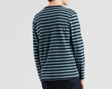 Levi's® Made & Crafted® Stripe Slub Men T-Shirt Green and Blue 559560000